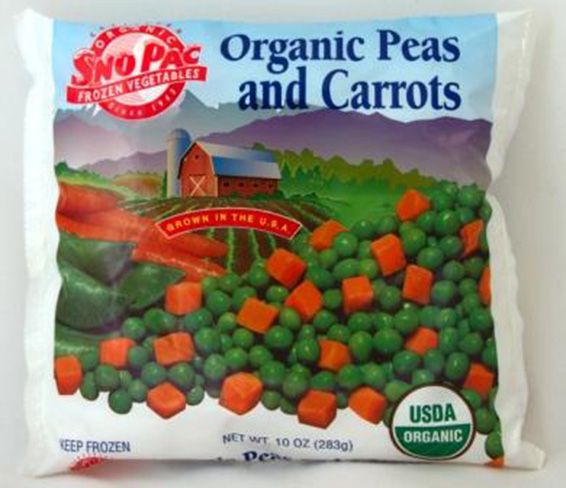 Organic Peas and Carrots